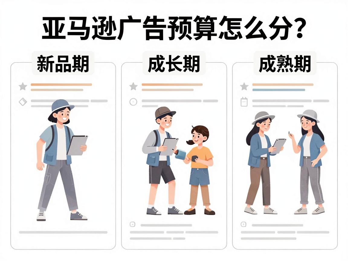 亚马逊广告预算怎么分？新品期、成长期、成熟期打法完全不同
