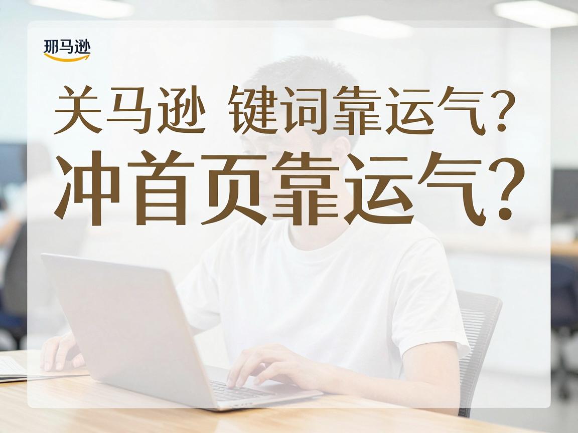 亚马逊关键词冲首页靠运气？用这套行为数据算单法精准卡位