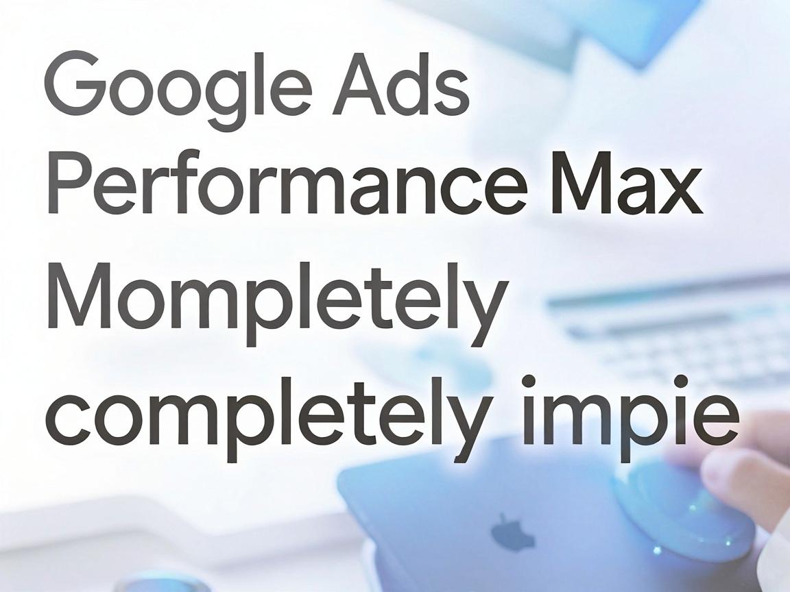 Google Ads Performance Max完全指南:机器学习驱动的全渠道广告