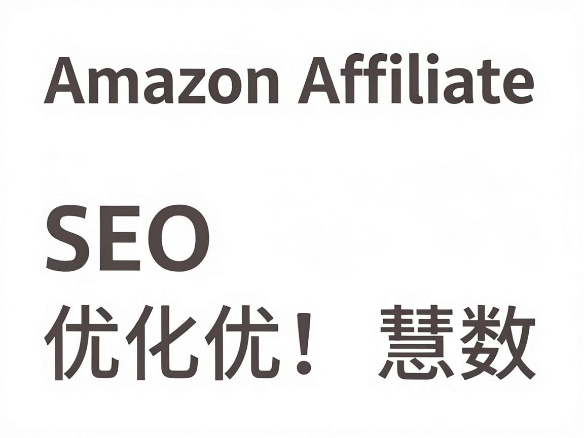 Amazon Affiliate站点SEO优化：获取自然流量的完整指南