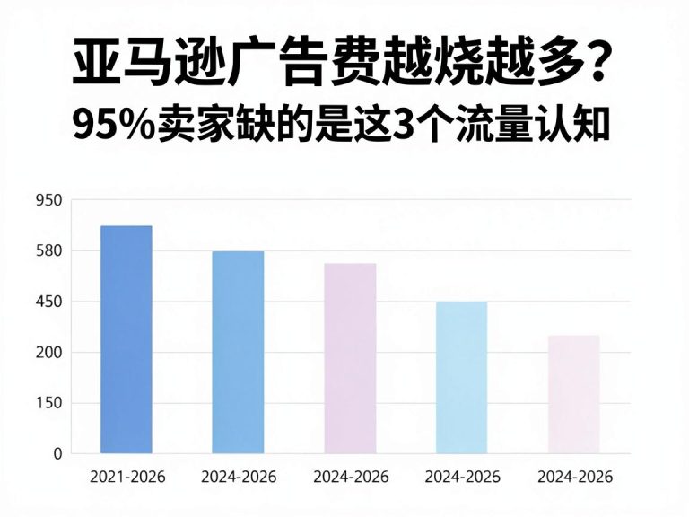 亚马逊广告费越烧越多单量不涨？95%卖家缺的是这3个流量认知