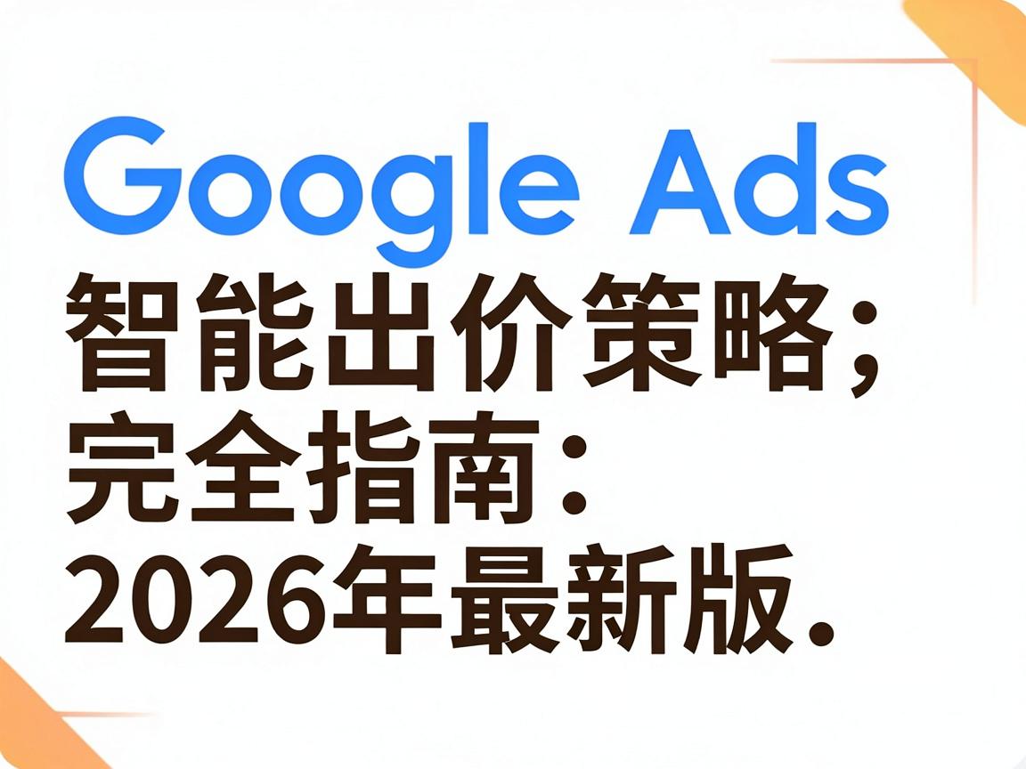 Google Ads智能出价策略完全指南：2026年最新版