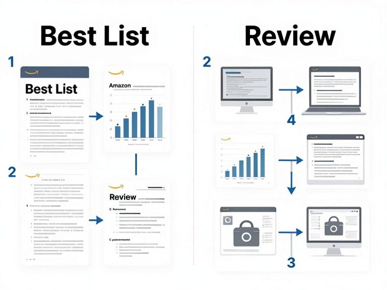Amazon Affiliate高转化文章模板：Best List和Review写作公式