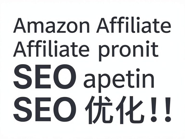 Amazon Affiliate站点SEO优化：获取自然流量的完整指南