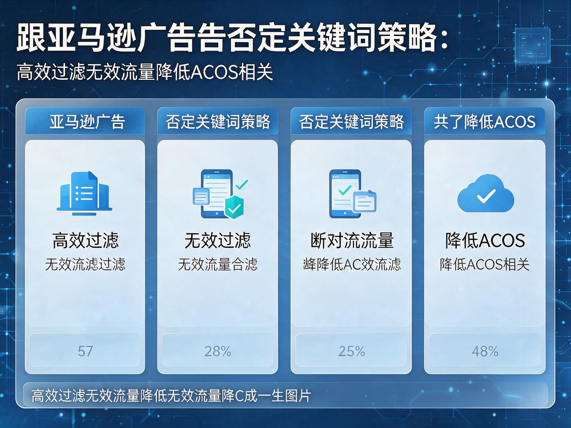 亚马逊广告否定关键词策略：高效过滤无效流量降低ACoS