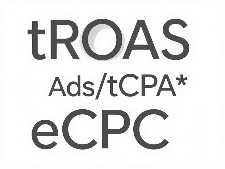 Google Ads智能出价策略深度解析：tROAS/tCPA/eCPC最佳实践