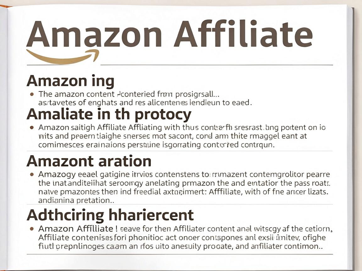 Amazon Affiliate内容策略：如何创作高转化率的评测文章