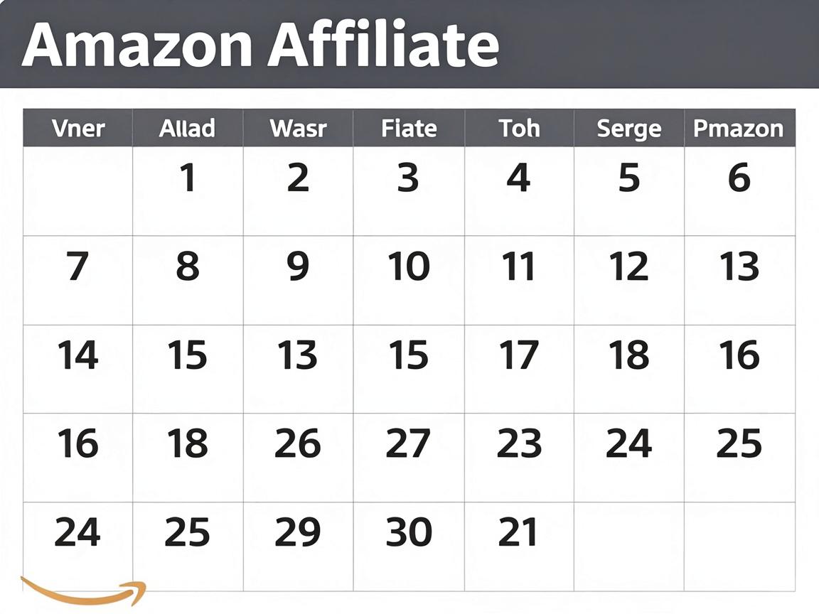 Amazon Affiliate内容日历：如何规划全年内容提升收入