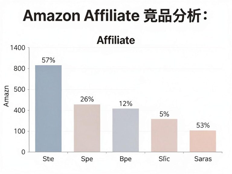 Amazon Affiliate竞品分析：如何找到蓝海市场提升收入