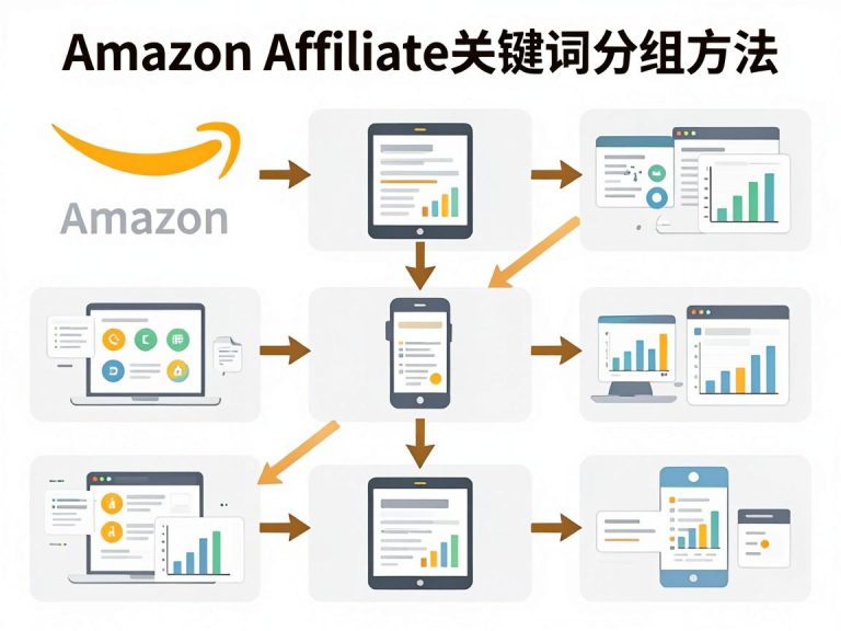 Amazon Affiliate关键词分组方法：建立可持续增长的内容架构
