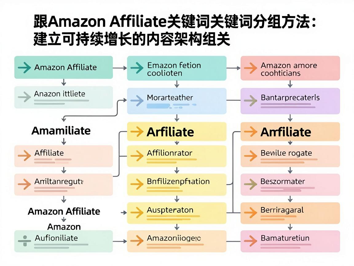 Amazon Affiliate关键词分组方法：建立可持续增长的内容架构
