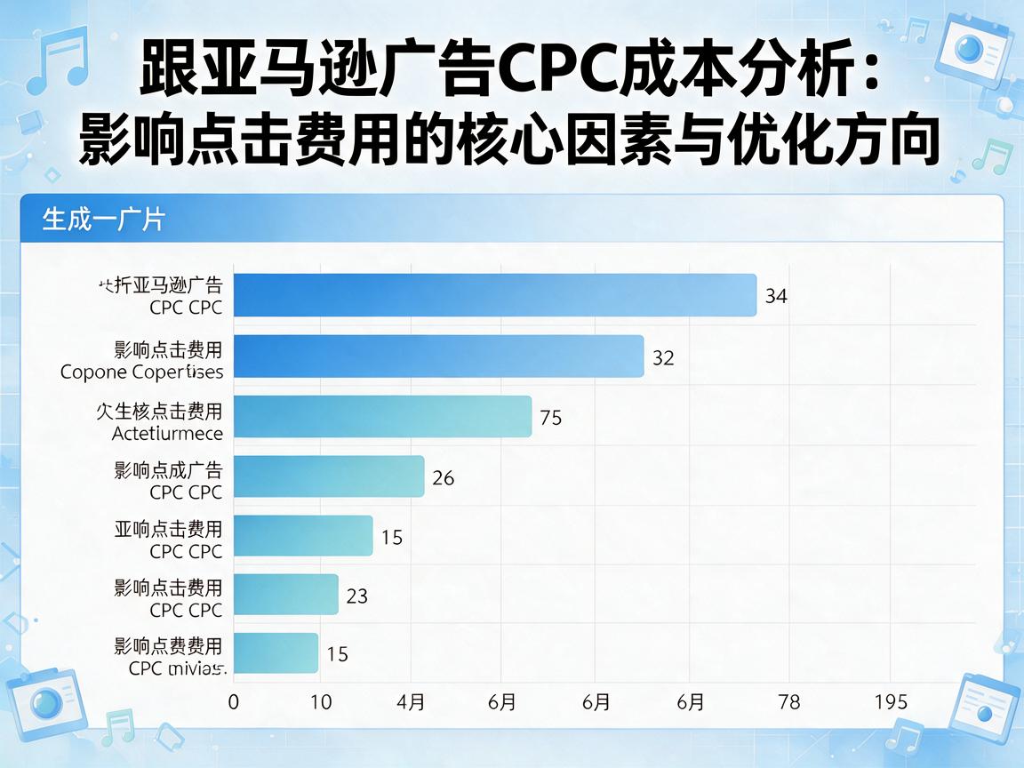 亚马逊广告CPC成本分析：影响点击费用的核心因素与优化方向