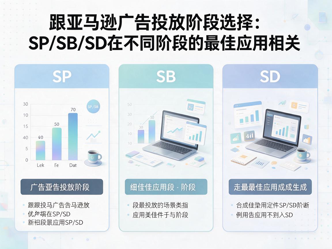 亚马逊广告投放阶段选择：SP/SB/SD在不同阶段的最佳应用