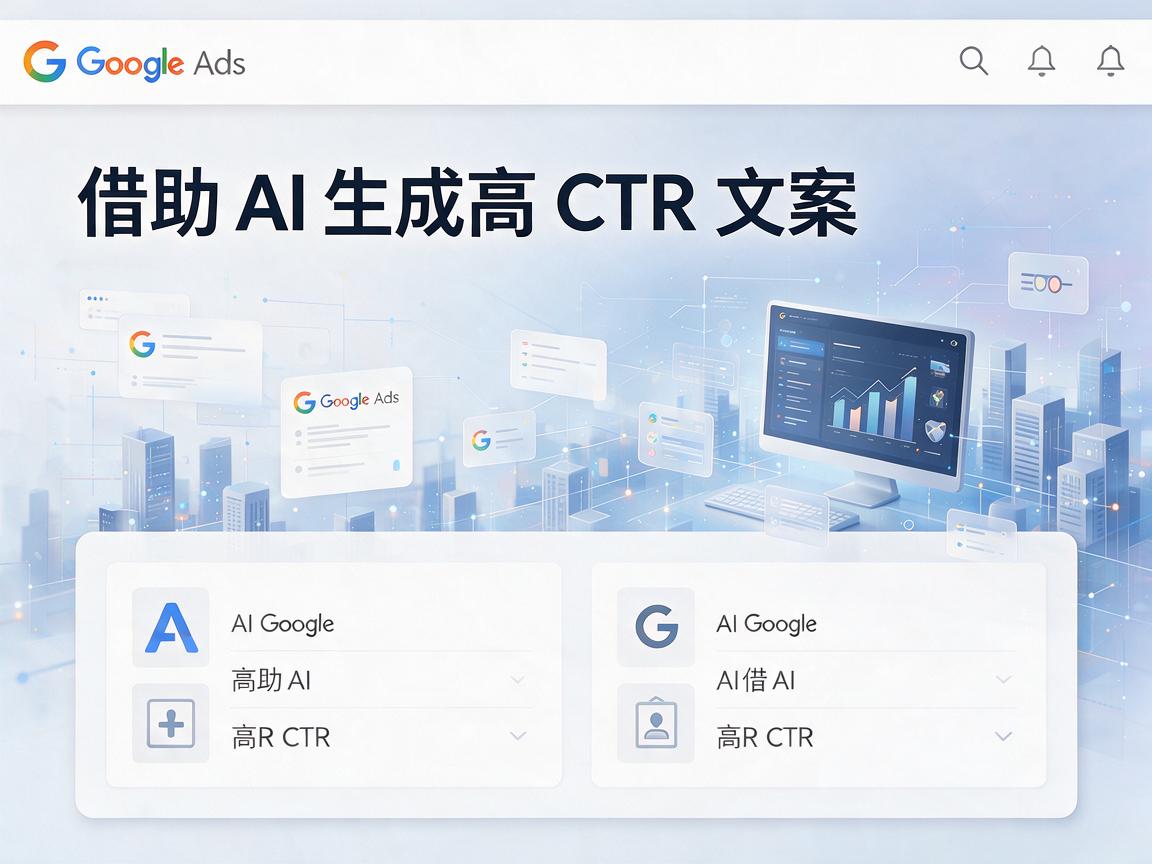 Google Ads响应式搜索广告优化：借助AI生成高 CTR 文案