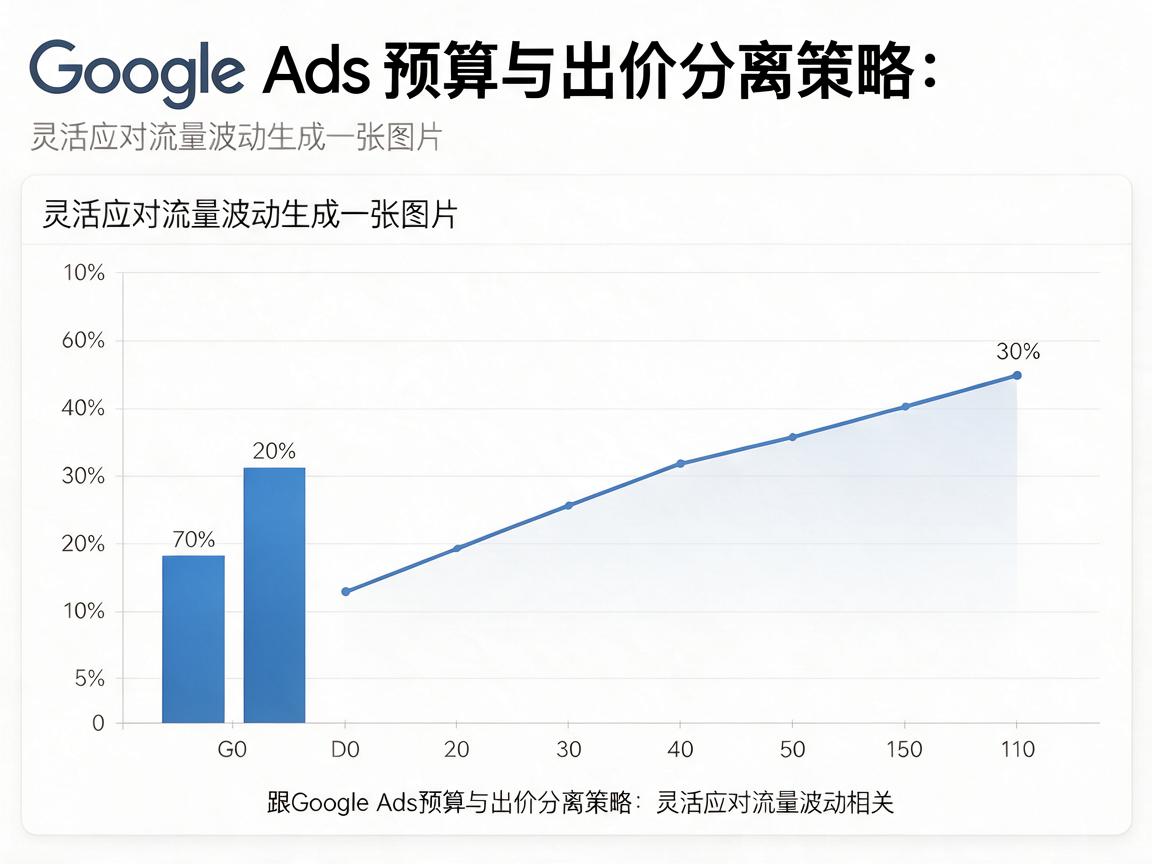 Google Ads预算与出价分离策略:灵活应对流量波动