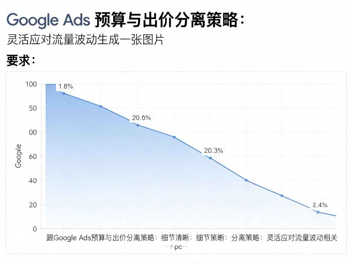 Google Ads预算与出价分离策略:灵活应对流量波动