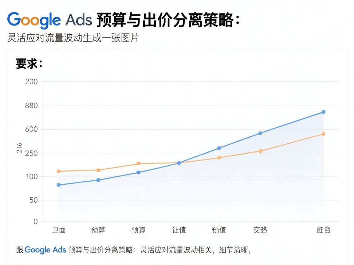 Google Ads预算与出价分离策略:灵活应对流量波动