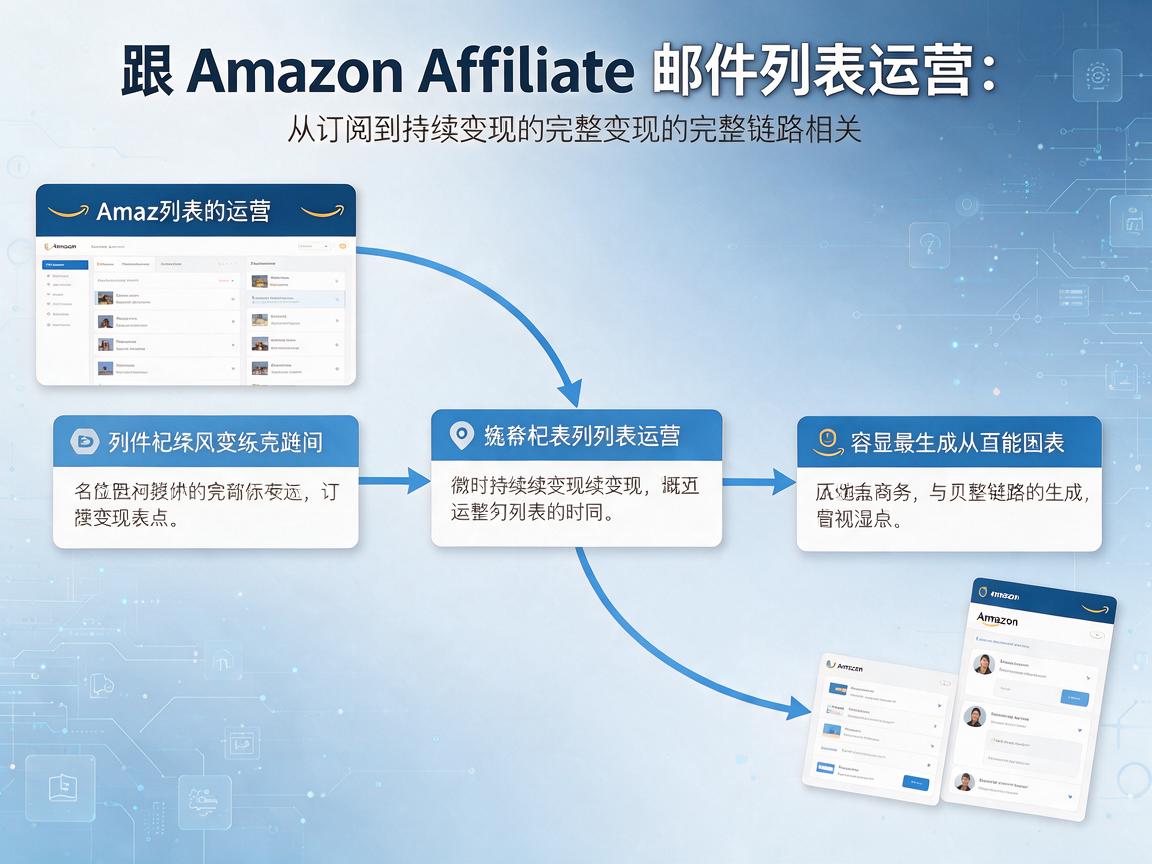 Amazon Affiliate邮件列表运营：从订阅到持续变现的完整链路