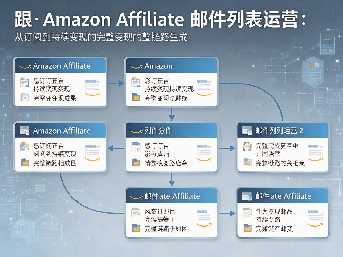 Amazon Affiliate邮件列表运营：从订阅到持续变现的完整链路