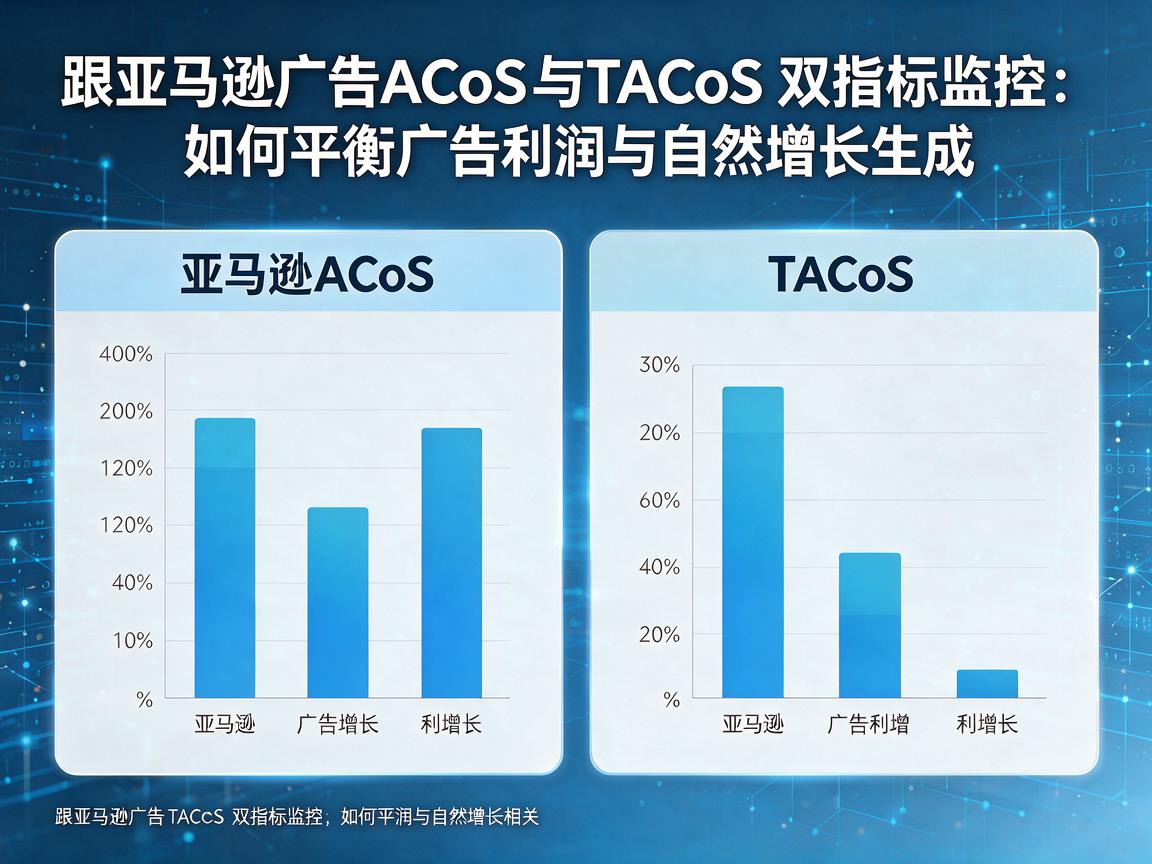 亚马逊广告ACoS与TACoS双指标监控：如何平衡广告利润与自然增长