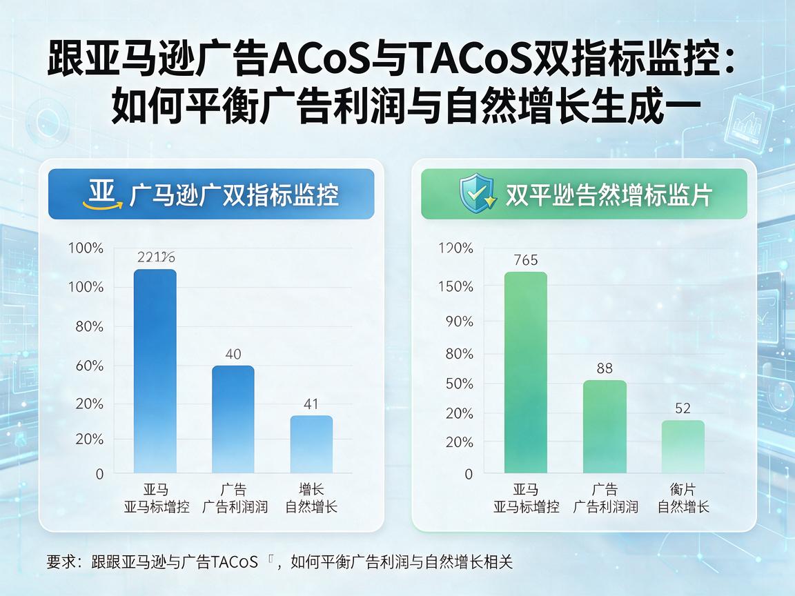 亚马逊广告ACoS与TACoS双指标监控：如何平衡广告利润与自然增长