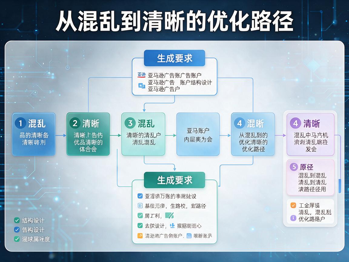 亚马逊广告账户结构设计：从混乱到清晰的优化路径
