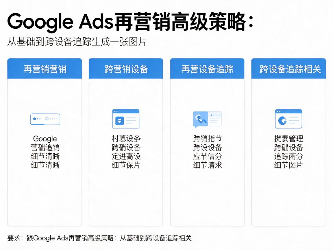 Google Ads再营销高级策略：从基础到跨设备追踪