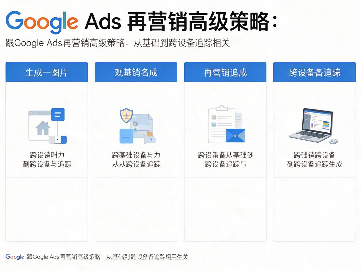 Google Ads再营销高级策略：从基础到跨设备追踪