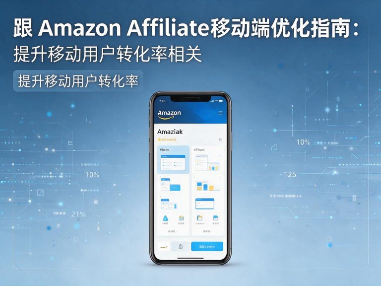 Amazon Affiliate移动端优化指南：提升移动用户转化率