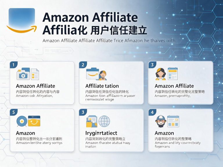Amazon Affiliate用户信任建立：从内容到转化的完整策略