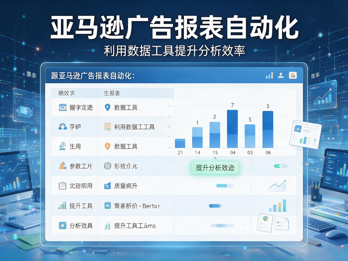 亚马逊广告报表自动化:利用数据工具提升分析效率
