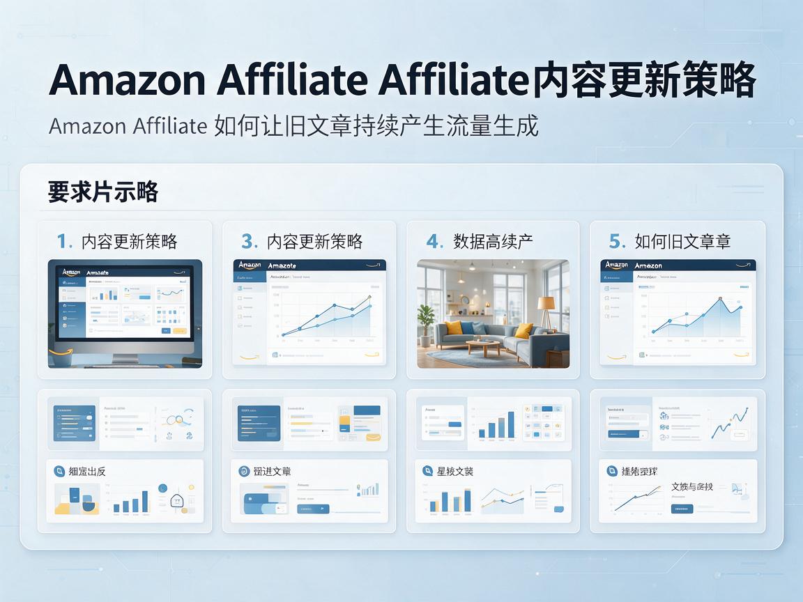 Amazon Affiliate内容更新策略:如何让旧文章持续产生流量