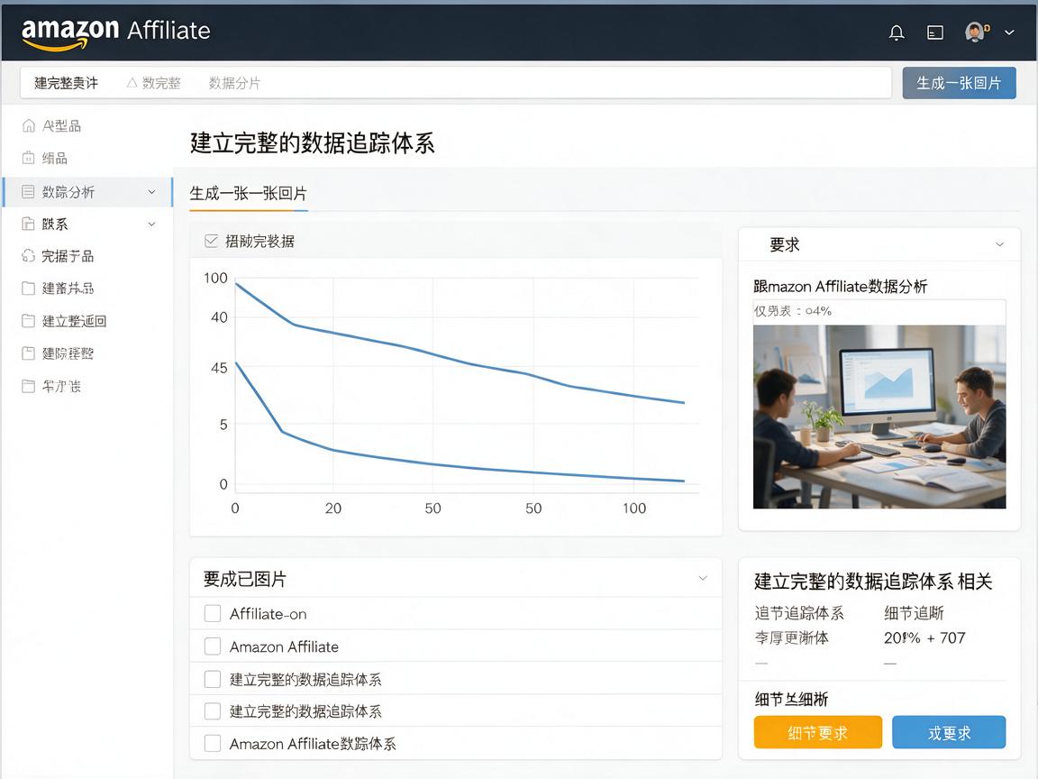 Amazon Affiliate数据分析仪表板：建立完整的数据追踪体系