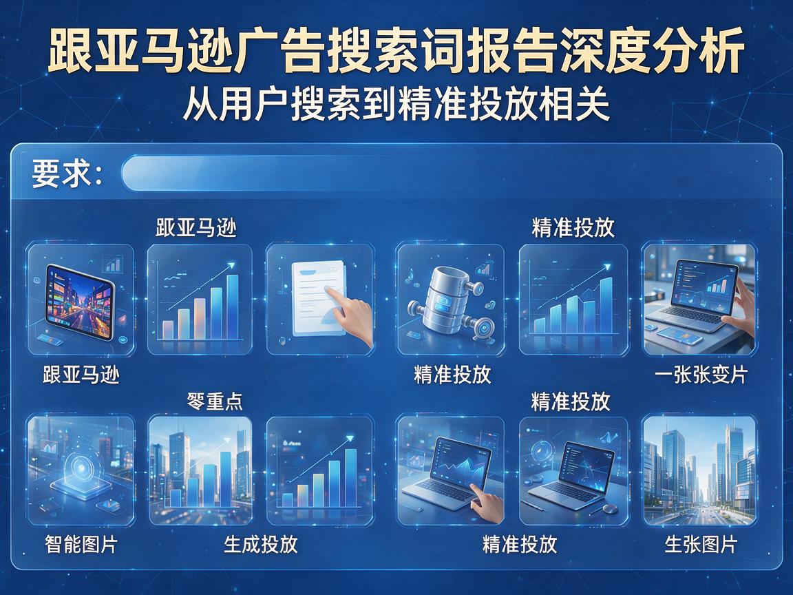 亚马逊广告搜索词报告深度分析:从用户搜索到精准投放