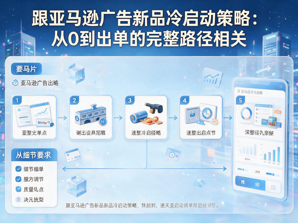 亚马逊广告新品冷启动策略：从0到出单的完整路径