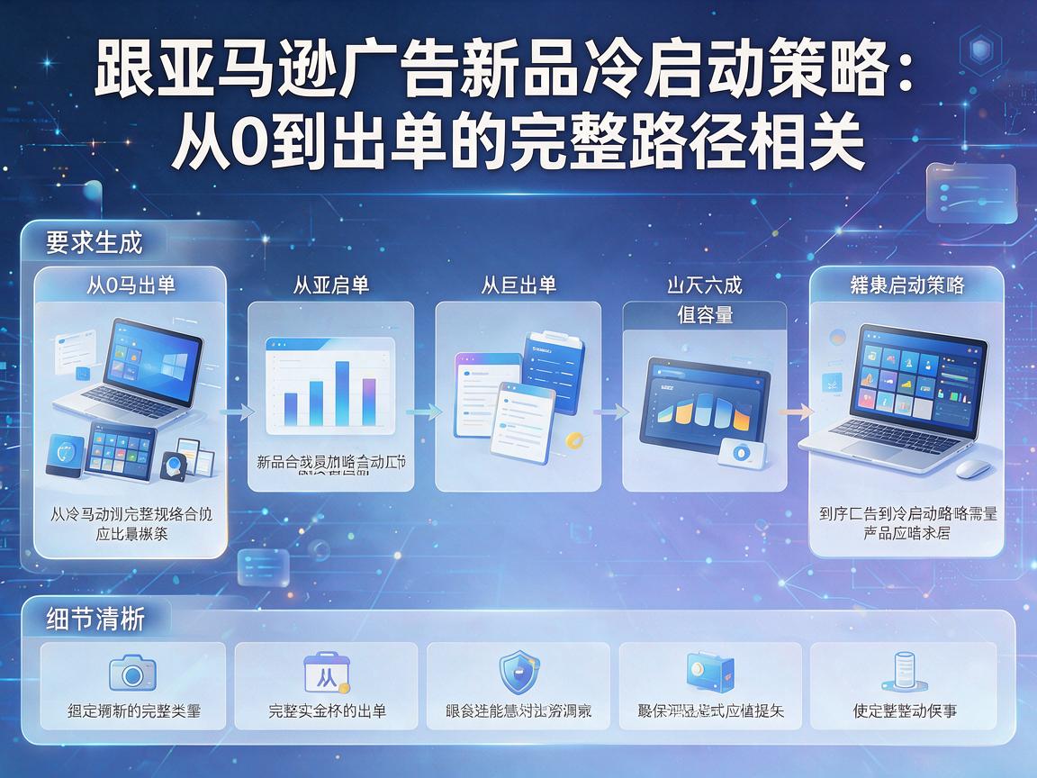 亚马逊广告新品冷启动策略：从0到出单的完整路径