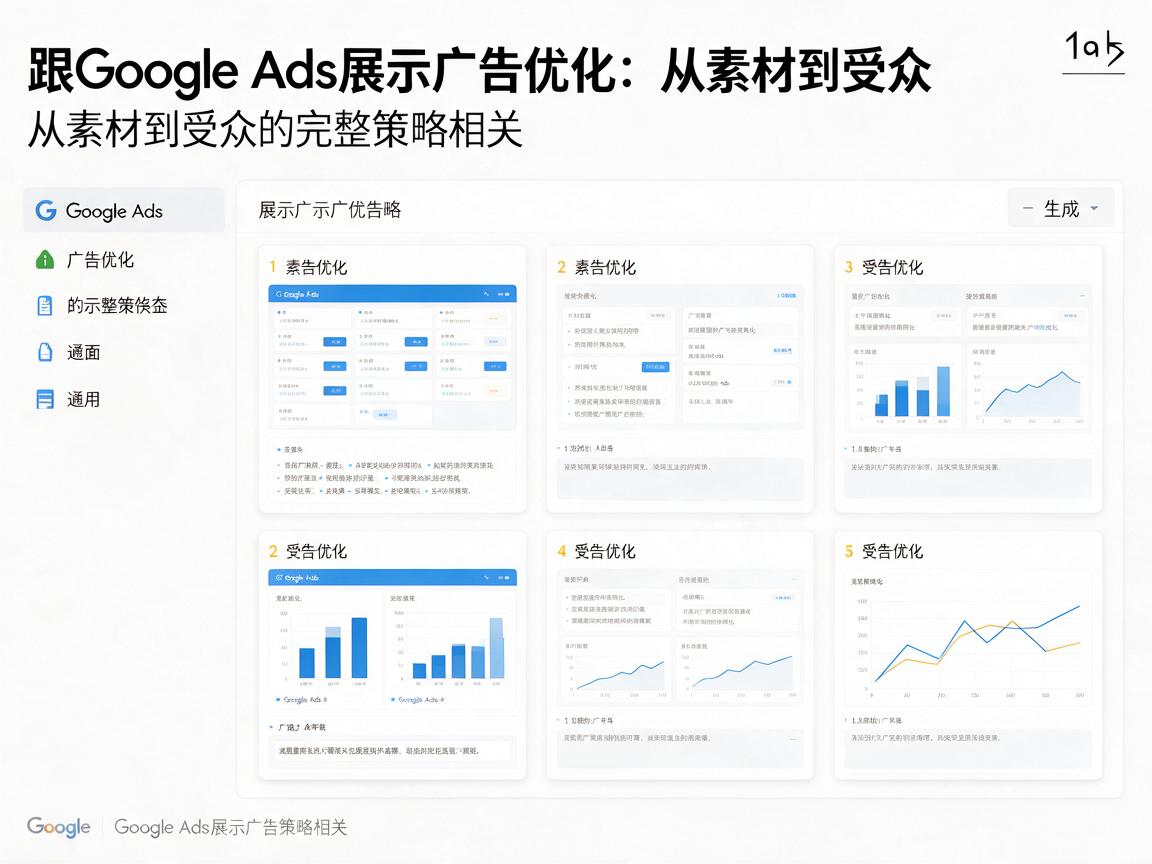 Google Ads展示广告优化:从素材到受众的完整策略