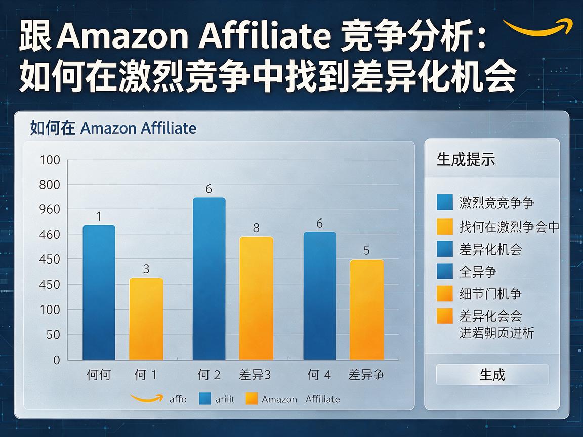 Amazon Affiliate竞争分析：如何在激烈竞争中找到差异化机会