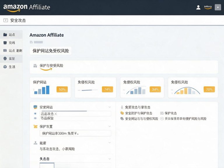 Amazon Affiliate站点安全防护：保护网站免受攻击与侵权风险