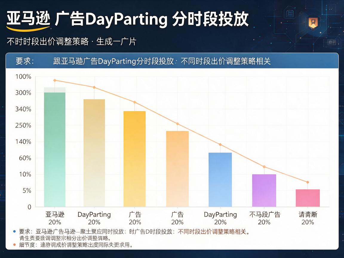 亚马逊广告Dayparting分时段投放：不同时段出价调整策略