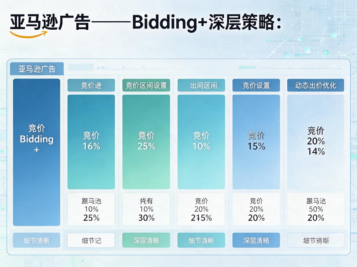 亚马逊广告Bidding+深层策略：竞价区间设置与动态出价优化