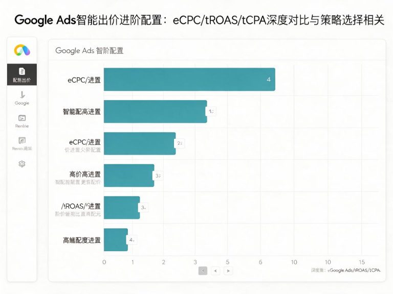 Google Ads智能出价进阶配置：eCPC/tROAS/tCPA深度对比与策略选择